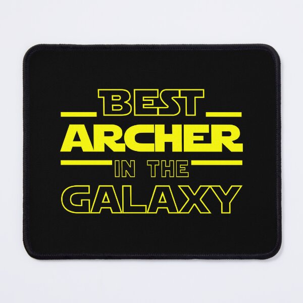 Item preview, archer Job Dad Mom Hudband Mens Shirt, Best archer In The Galaxy, Funny archer Birthday christmas Gift Gift designed and sold by xlnv.