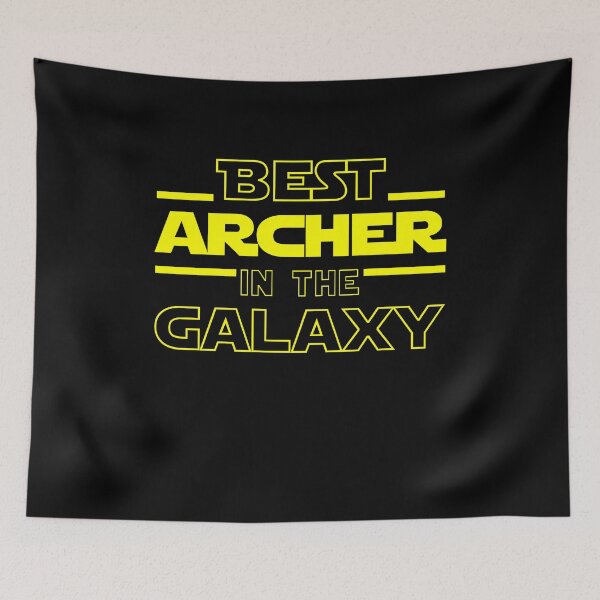 Item preview, archer Job Dad Mom Hudband Mens Shirt, Best archer In The Galaxy, Funny archer Birthday christmas Gift Gift designed and sold by xlnv.
