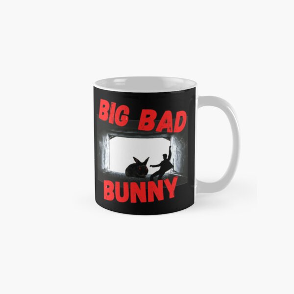 beware the big bad bunny - escape the big bad bunny classic mugs