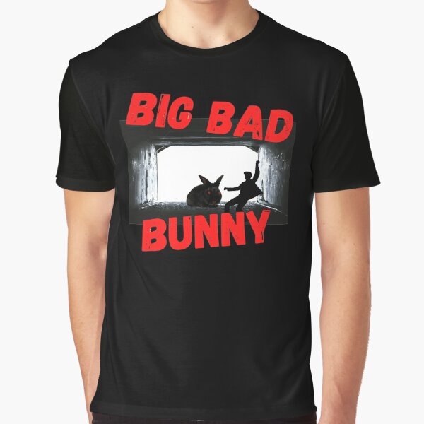 beware the big bad bunny - escape the big bad bunny t-shirt graphique