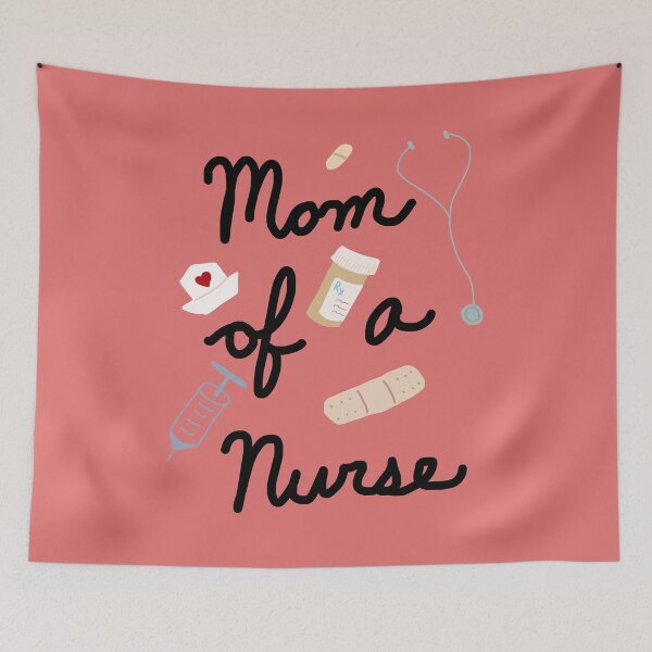 Item preview, Mom Of A Nurse designed and sold by RepeatCandy.