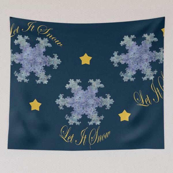 Item preview, Let It Snow designed and sold by -Fractalicious-.