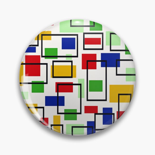 Item preview, Abstract Background Digital Paper Mondrian Bauhaus designed and sold by DesignNIO.