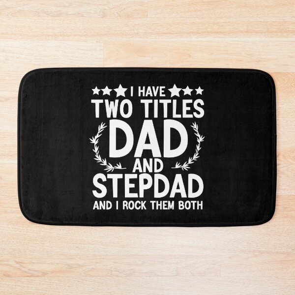 Item preview, Best Dad and Stepdad Shirt Cute Fathers Day Gift from Wife  designed and sold by AMERZAGUE DESIGN.