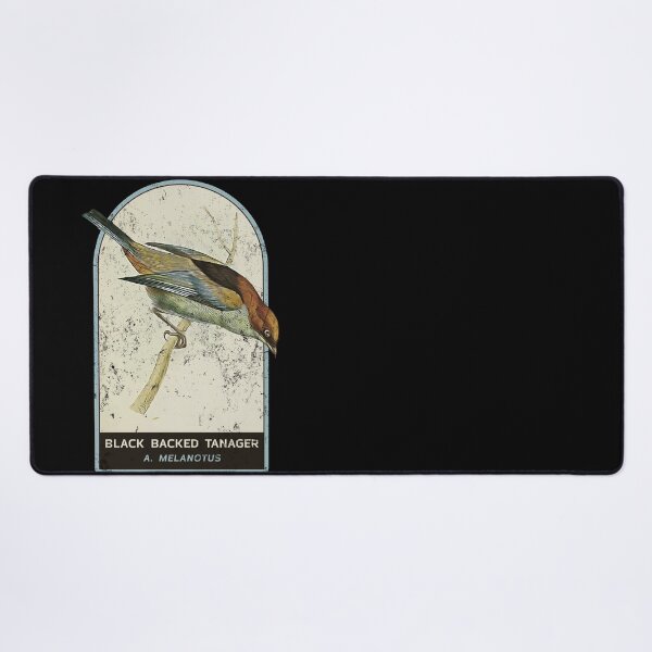 Item preview, Bird Black Backed Tanager illustration designed and sold by Lemomo-zoo.