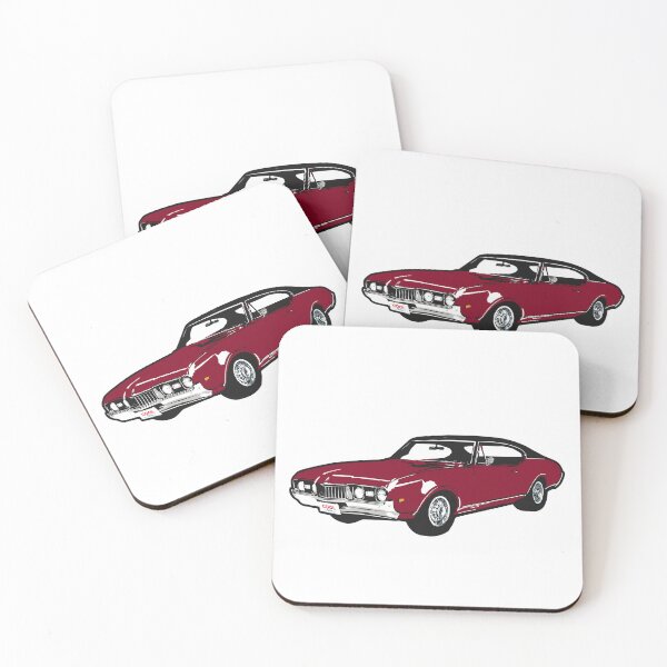 Item preview, Deep Red 60s O Coupe designed and sold by CoolRide.