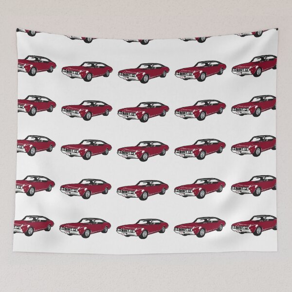 Item preview, Deep Red 60s O Coupe designed and sold by CoolRide.