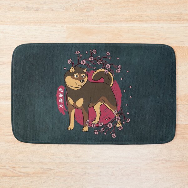 Item preview, Sesame Hokkaido and Sakura Cherry Blossoms (All-Over Print) designed and sold by HokkaidoHANA.