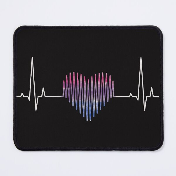Item preview, Bi heartbeat  designed and sold by Becky-Marie.
