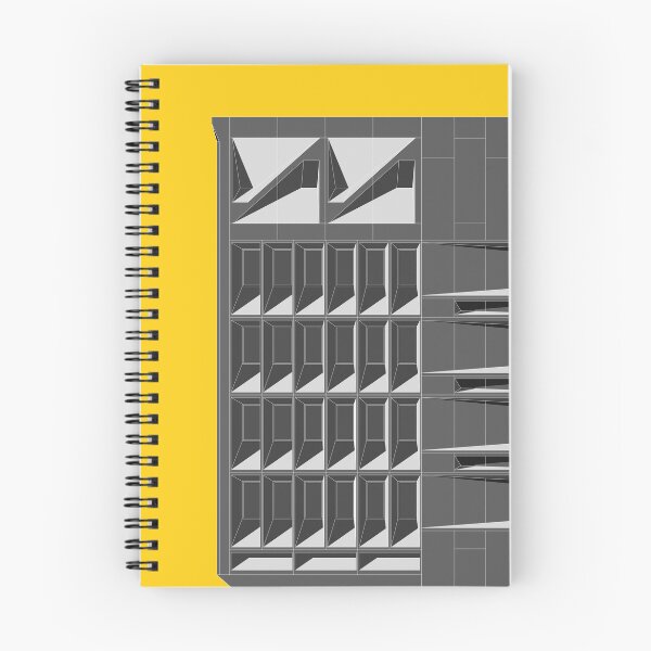 Item preview, Pirelli Tire Building, USA Print, Cityscape, Poster, Artwork, Architecture Print, Wall Art, Home Decor, Wall Print, Brutalist Print designed and sold by sketchingarchi.