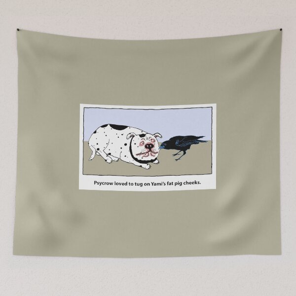 Item preview, Yami Bulldog and Psycrow Crow designed and sold by LisetteBaron.