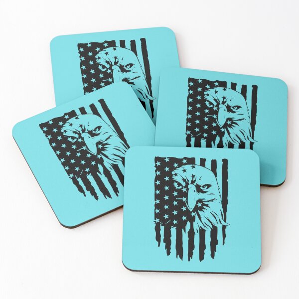 Item preview, American Flag with Bald eagle  designed and sold by KoopTroop ⭐⭐⭐⭐⭐.