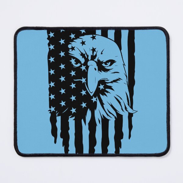Item preview, American Flag with Bald eagle  designed and sold by KoopTroop ⭐⭐⭐⭐⭐.