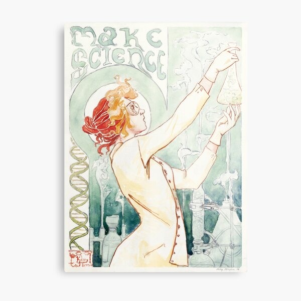 Make Science Metal Print