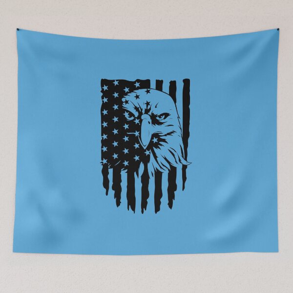 Item preview, American Flag with Bald eagle  designed and sold by KoopTroop ⭐⭐⭐⭐⭐.
