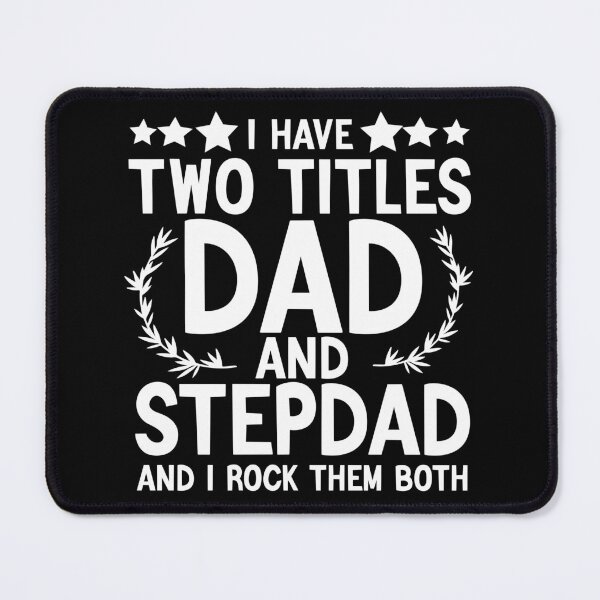 Item preview, Best Dad and Stepdad Shirt Cute Fathers Day Gift from Wife  designed and sold by AMERZAGUE DESIGN.