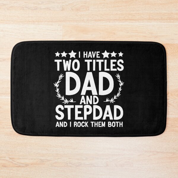 Item preview, Best Dad and Stepdad Shirt Cute Fathers Day Gift from Wife  designed and sold by AMERZAGUE DESIGN.