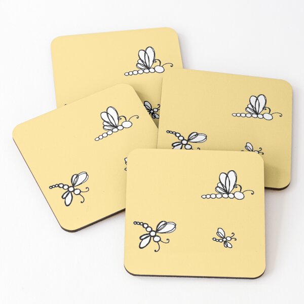 Item preview, Sketched Dragonflies designed and sold by PeachBabeSuds.