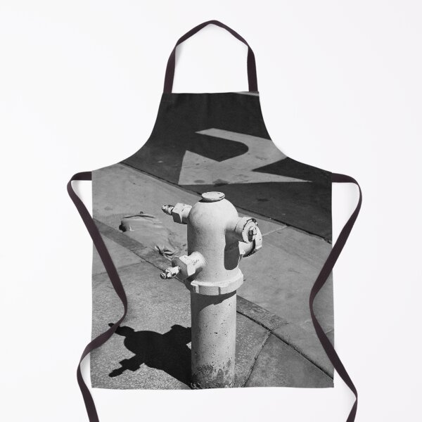 Aperçu de l'œuvre Bouche d'incendie noir et blanc créée et vendue par saffervision.