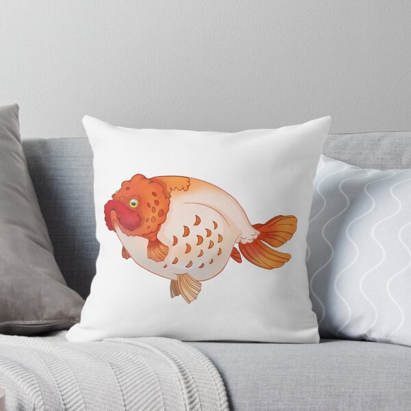 Item preview, Fancy Exotic Goldfish - Ranchu / Lionchu designed and sold by Puddmuppy.