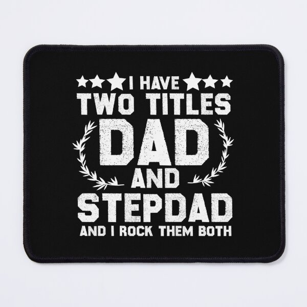Item preview,  Best Dad and Stepdad Shirt Cute Fathers Day Gift from Wife  designed and sold by AMERZAGUE DESIGN.