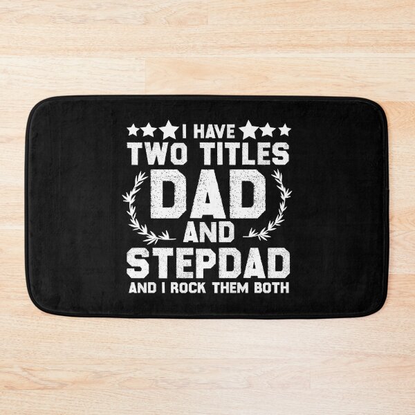 Item preview,  Best Dad and Stepdad Shirt Cute Fathers Day Gift from Wife  designed and sold by AMERZAGUE DESIGN.