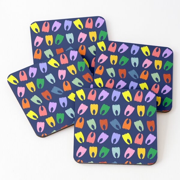 Item preview, Dental Assistant Dental Squad Students Scrab Dark Blue Uniform Crew Socks Casual Funny Crazy Colorful Neon Rainbow Dress Socks Gift  designed and sold by Dr.YesOrNo.