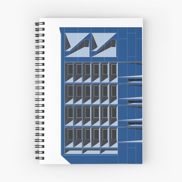 Item preview, Pirelli Tire Building, USA Print, Cityscape, Poster, Artwork, Architecture Print, Wall Art, Home Decor, Wall Print, Brutalist Print designed and sold by sketchingarchi.