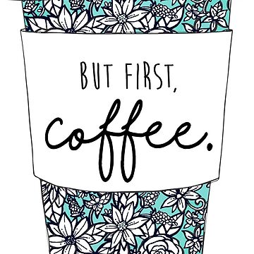 Artwork thumbnail, Floral Coffee by aterkaderk
