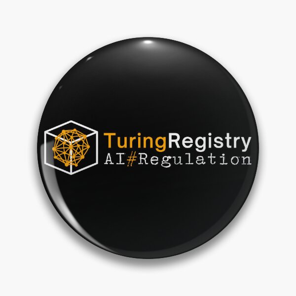 Item preview, Turing Registry Regulation 3.0 AI t-shirt (William Gibson t-shirt) (Neuromancer t-shirt) w/o designed and sold by Gibson Futures.