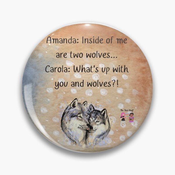 Item preview, Two Wolves designed and sold by theyaoishelf.