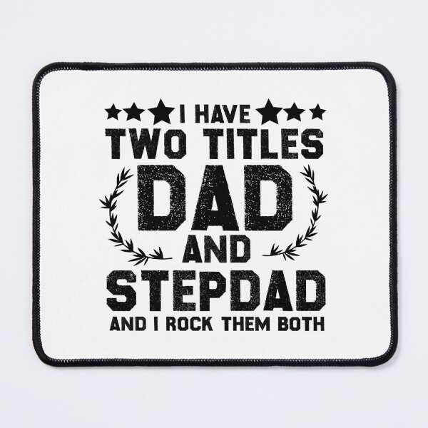 Item preview,  Best Dad and Stepdad Shirt Cute Fathers Day Gift from Wife  designed and sold by AMERZAGUE DESIGN.