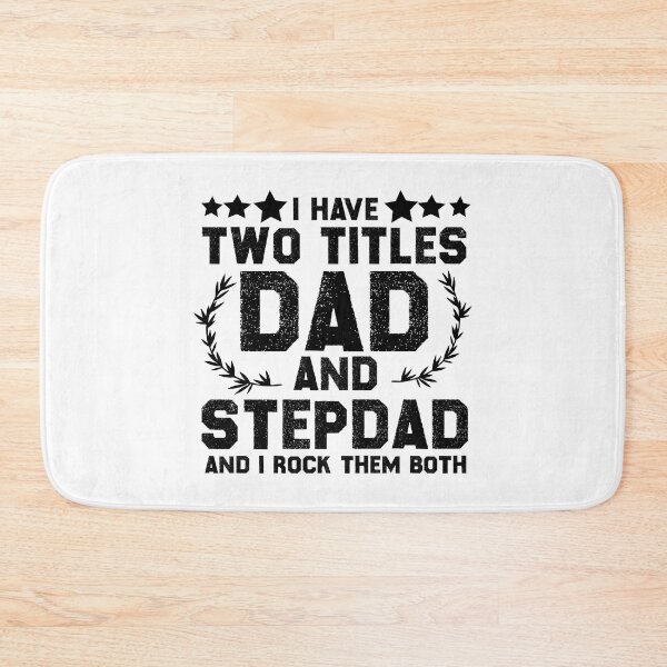 Item preview,  Best Dad and Stepdad Shirt Cute Fathers Day Gift from Wife  designed and sold by AMERZAGUE DESIGN.