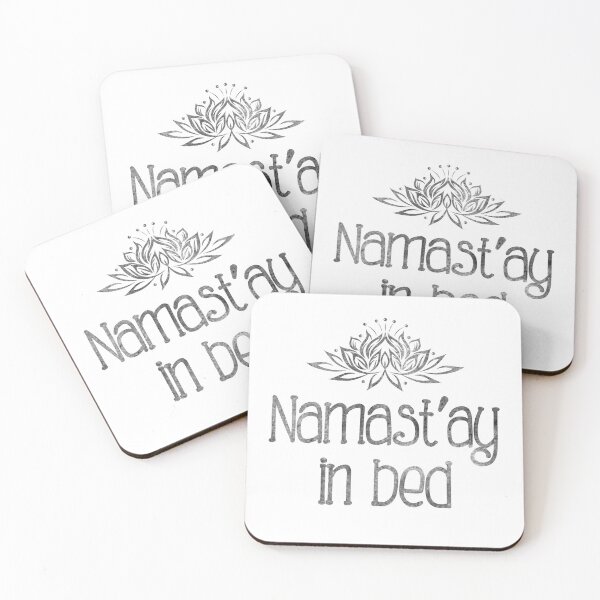 Item preview, Namast'ay In Bed designed and sold by Jenn Graham.