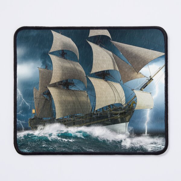 Item preview, Pirate Ship Stormy design designed and sold by Mterry1202.