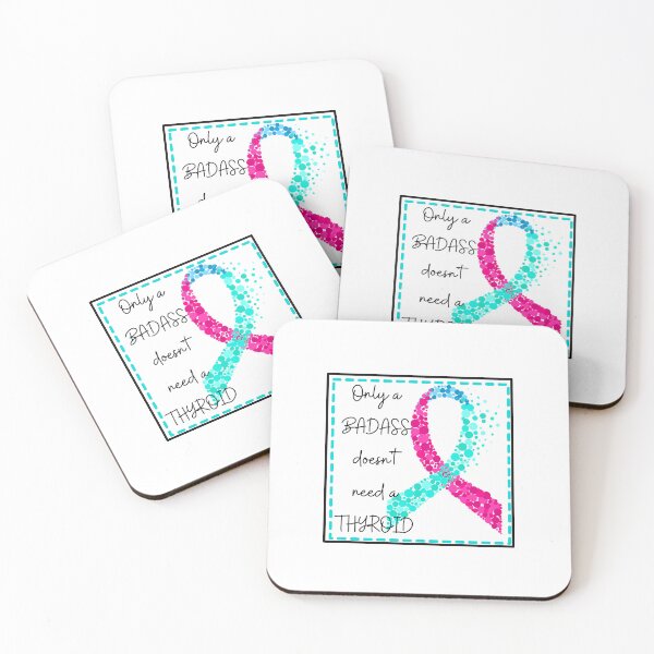 Item preview, Thyroid Cancer Awareness - Only A Badass Doesn't Need A Thyroid  designed and sold by The Misadventures of Jo.