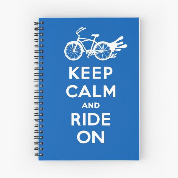 Item preview, Keep Calm and Ride On - cruiser - white fonts 1 designed and sold by Andi Bird.