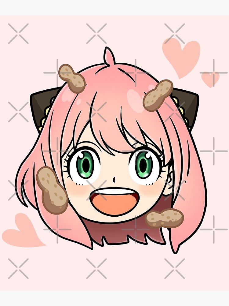 "Anya Peanuts! Spy X Family" Photographic Print for Sale by