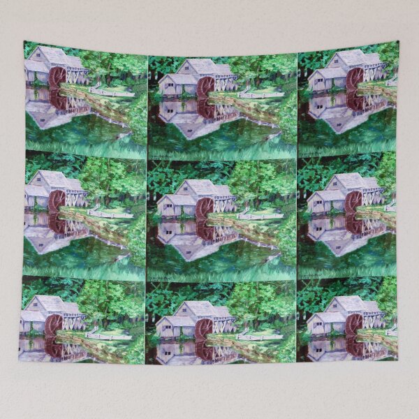 Item preview, The old mill designed and sold by Svetlana Ivanova.