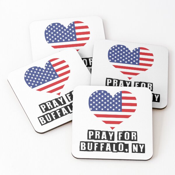 Item preview, Pray for Buffalo, NY, No Racism, USA, United States of America designed and sold by World-Arty.