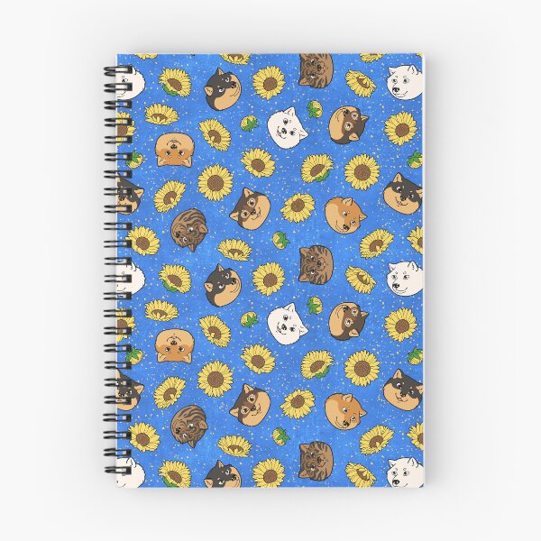 Item preview, Hokkaido Faces and Himawari Sunflowers Pattern (All-Over Print) designed and sold by HokkaidoHANA.
