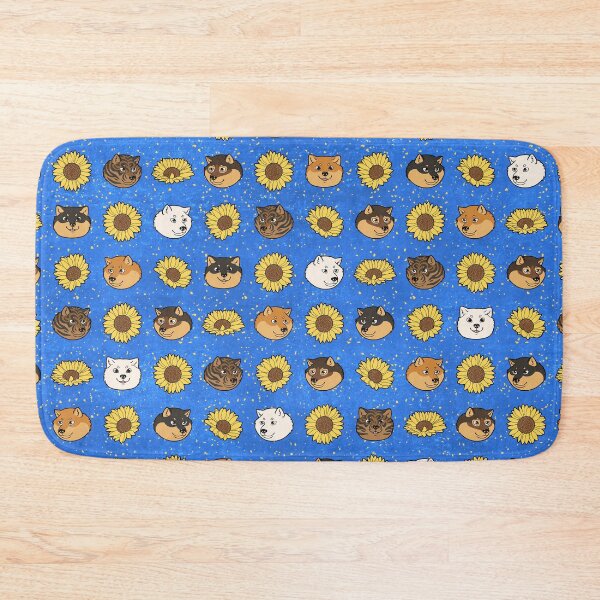 Item preview, Checkered Hokkaido and Himawari Sunflowers Pattern (All-Over Print) designed and sold by HokkaidoHANA.