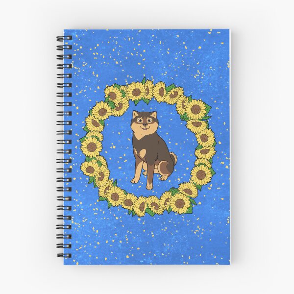 Item preview, Sesame Hokkaido and Himawari Sunflowers Wreath (All-Over Print) designed and sold by HokkaidoHANA.