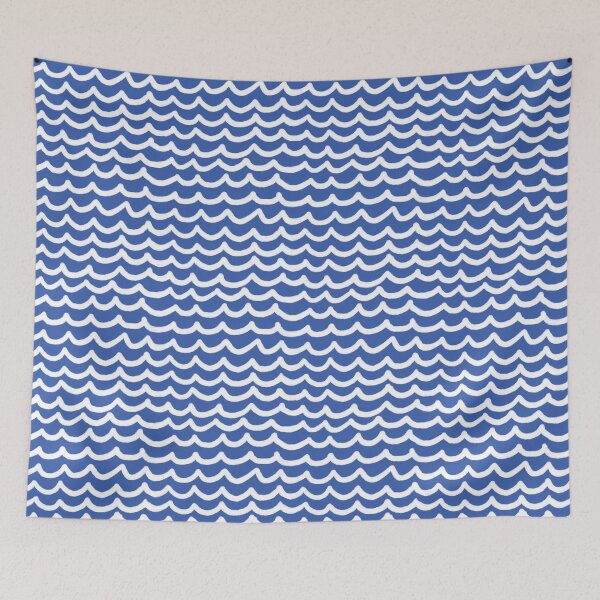 Item preview, Blue waves designed and sold by marthaseahorse.
