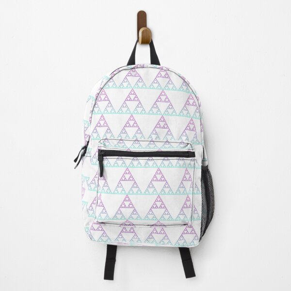 Item preview, Sierpinski Triangle - blue / Pink Gradient designed and sold by ilexdesigns.