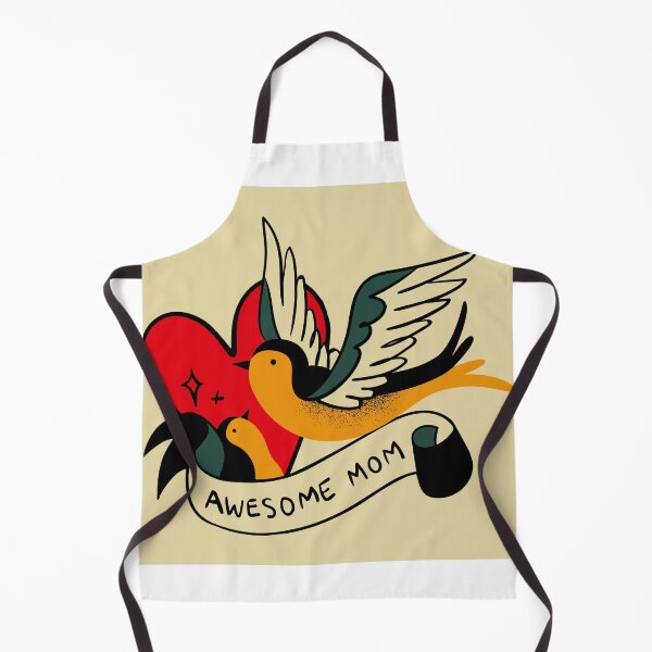 Item preview, Awesome Mom or mother with birds and love designed and sold by LGMmugsdesign.