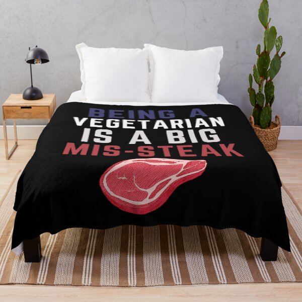 Item preview, Being a Vegetarian is a Big Mistake - Funny BBQ designed and sold by MacAndMoose.