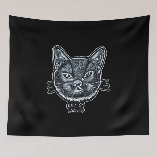 Item preview, Charcoal Cat - Art By Kev G designed and sold by ArtByKevG.