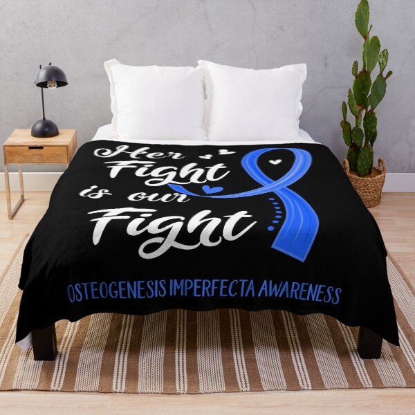Item preview, Her Fight Is Our Fight Osteogenesis Imperfecta Awareness designed and sold by Kohend.