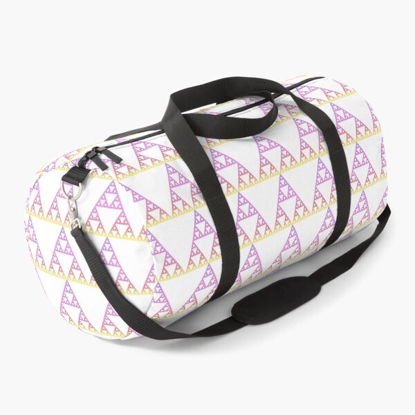 Item preview, Sierpinski Triangle - Yellow / Purple Gradient designed and sold by ilexdesigns.